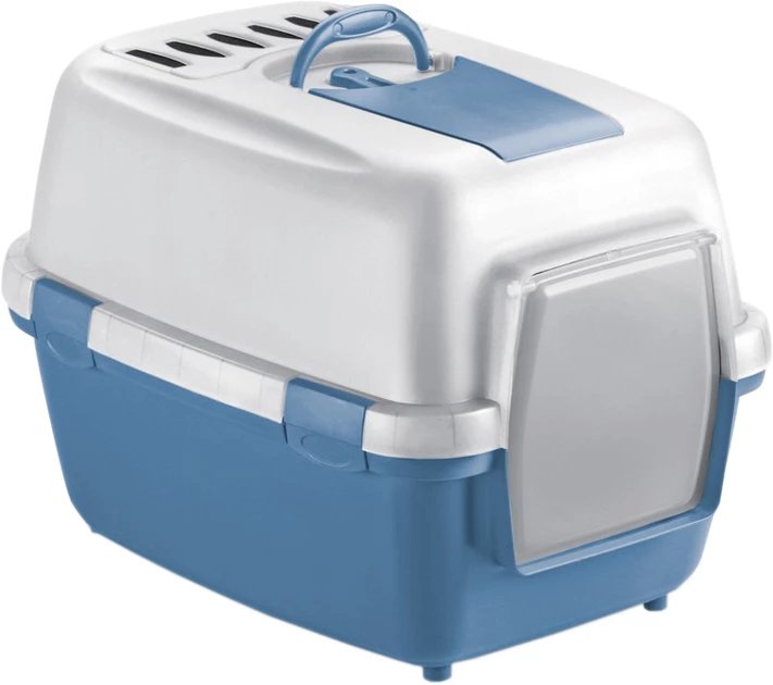 Closed toilet WivaCatt 55x40x40cm white/blue 8003507979765