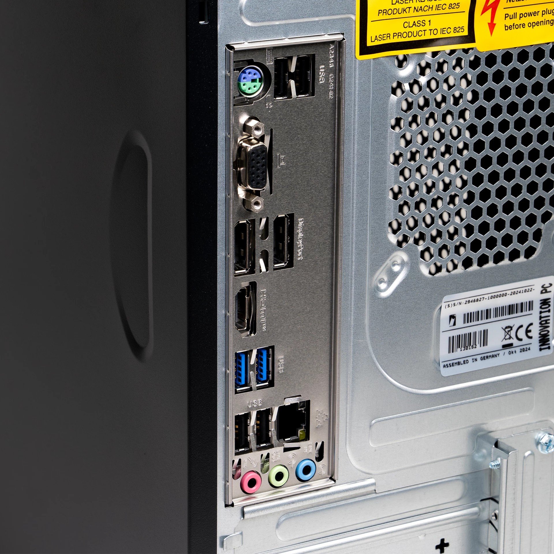 Innovation IT PC Intel i3-14100 / 16GB / SSD 512GB M.2 NVMe/o. DvDRW