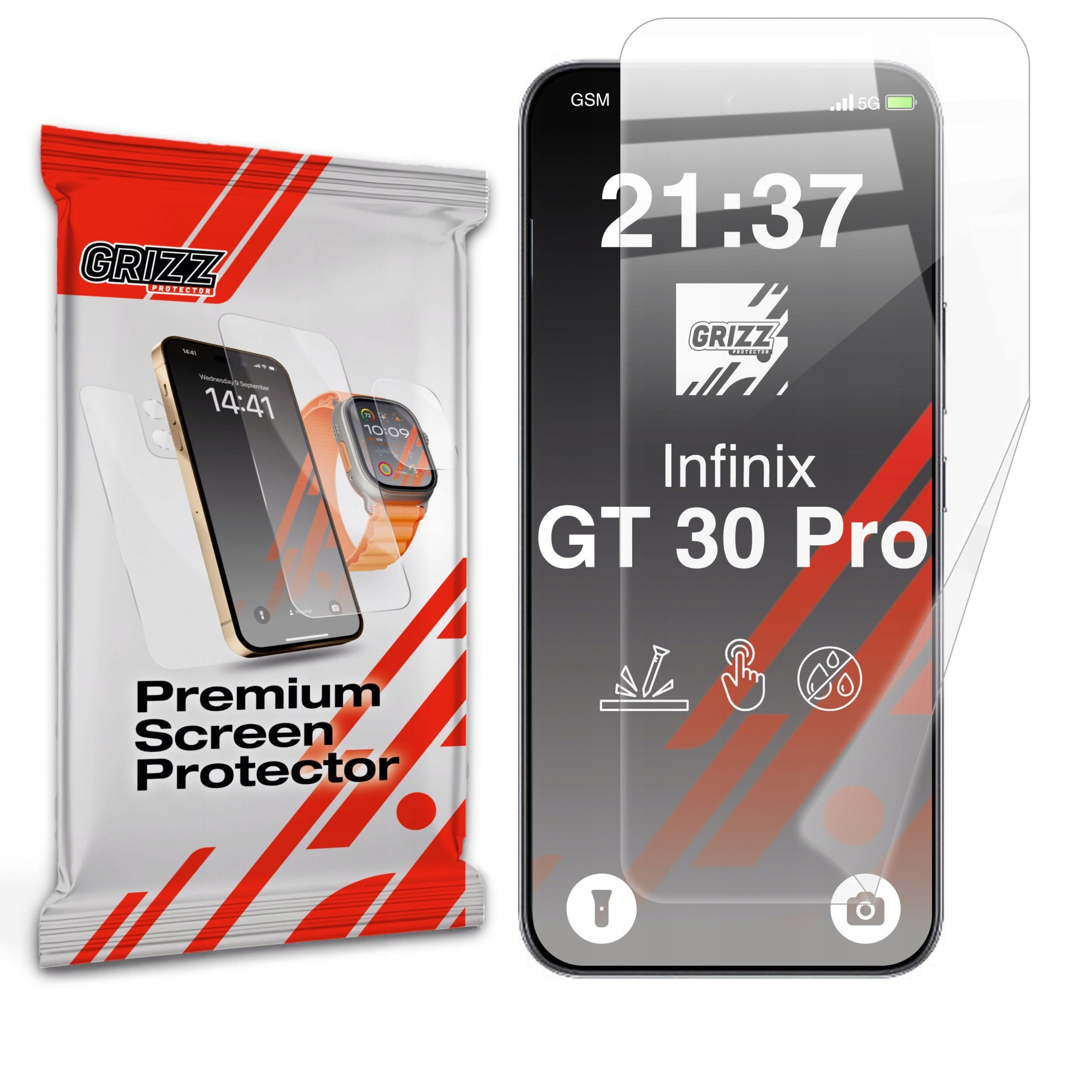 Folia ceramiczna GrizzGlass CeramicFilm do Infinix GT 30 Pro