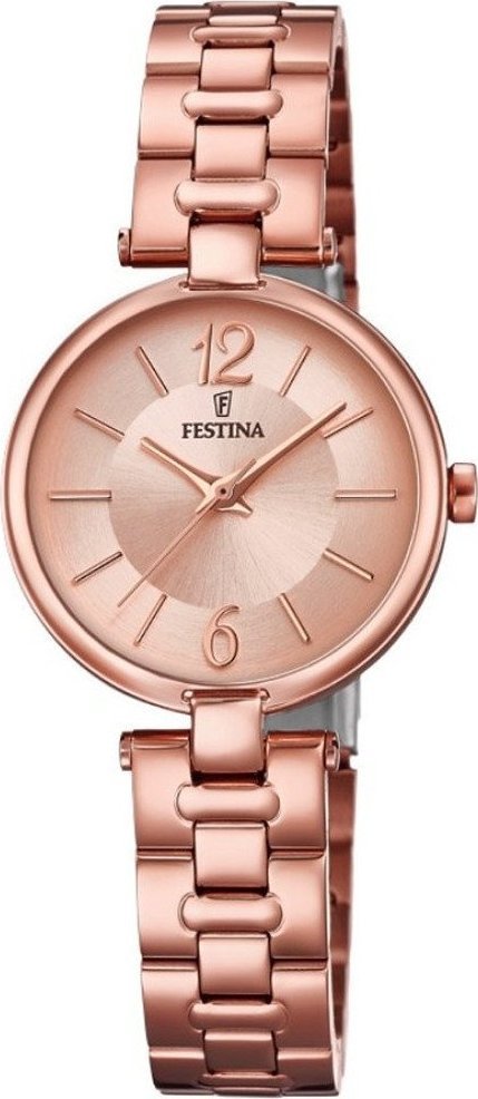 Zegarek Festina Zegarek damski Festina F20314-1 różowe złoto