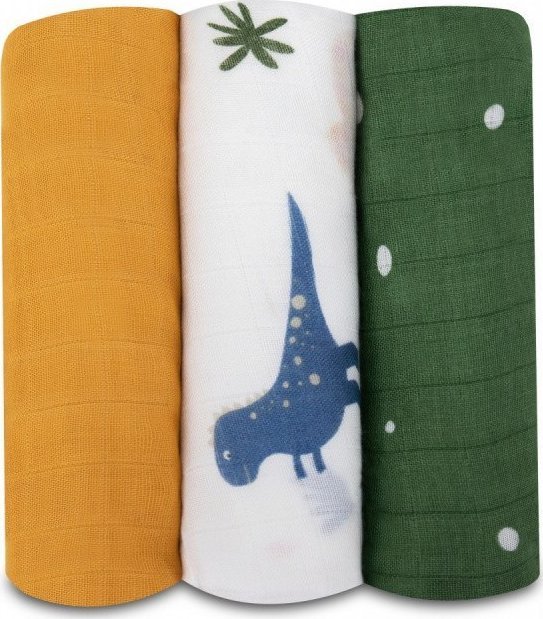 Lionelo Lionelo Bamboo Textiles - Lo-Bamboo Set Dino