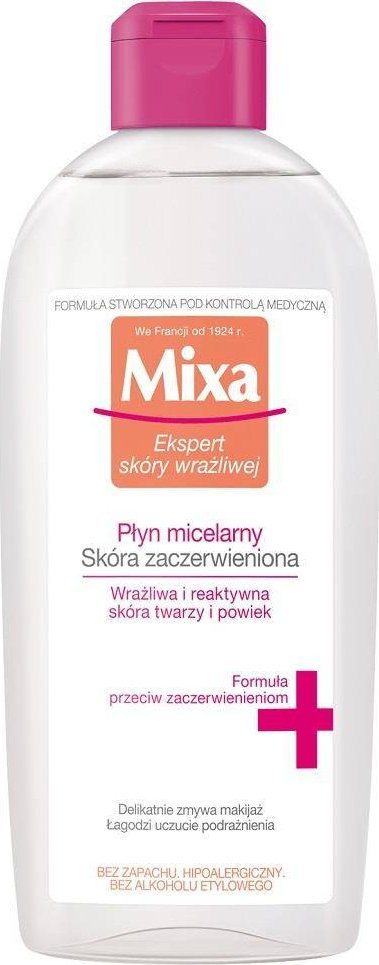 Mixa Płyn micelarny do cery zaczerwienionej 400ml