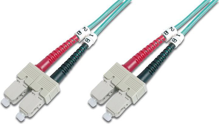 Digitus Patchcord światłowodowy SC/SC duplex MM 50/125 OM3 2m (DK-2522-02/3)