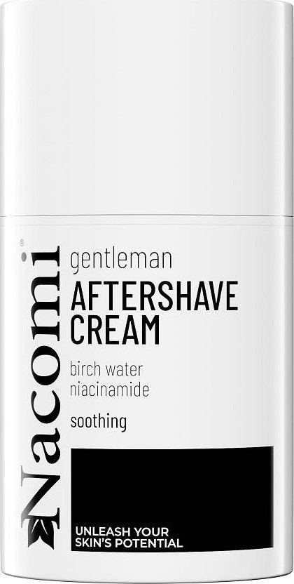 Nacomi Nacomi Gentleman łagodzący krem po goleniu odbudowujący mikrobiom skóry 50ml