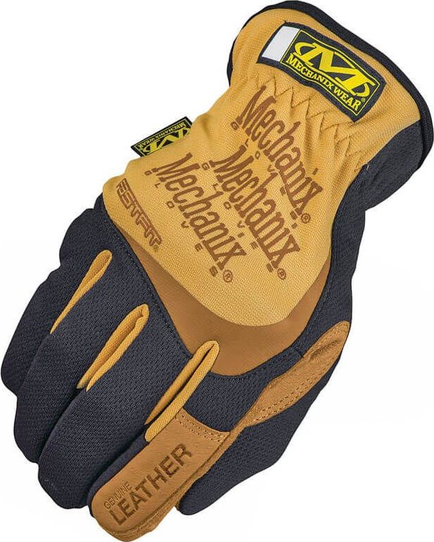 Mechanix Wear Mechanix Wear Rękawice Leather FastFit Czarne-Coyote XXL