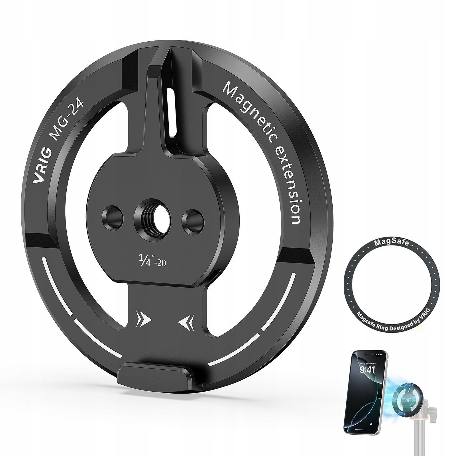 Uchwyt Mocowanie Magnetyczne Płytka Na Magnes Na Telefon Iphone Magsafe / Mg-24