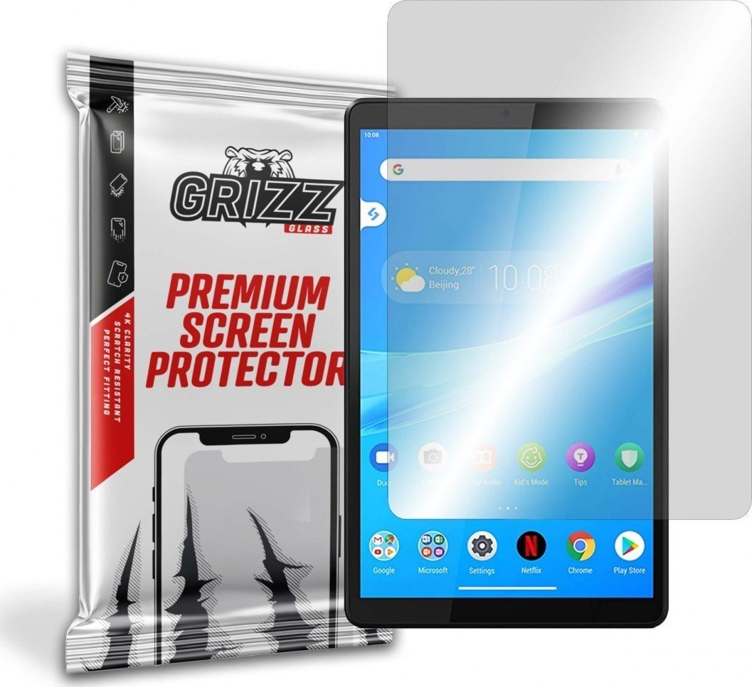 GrizzGlass Szkło hybrydowe Grizz Lenovo Tab M8