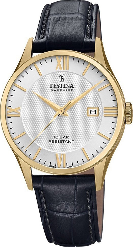 Zegarek Festina Zegarek męski Festina F20010-2 czarny