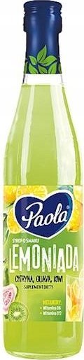 Paola Paola Lemoniada limonka kiwi guava 430ml