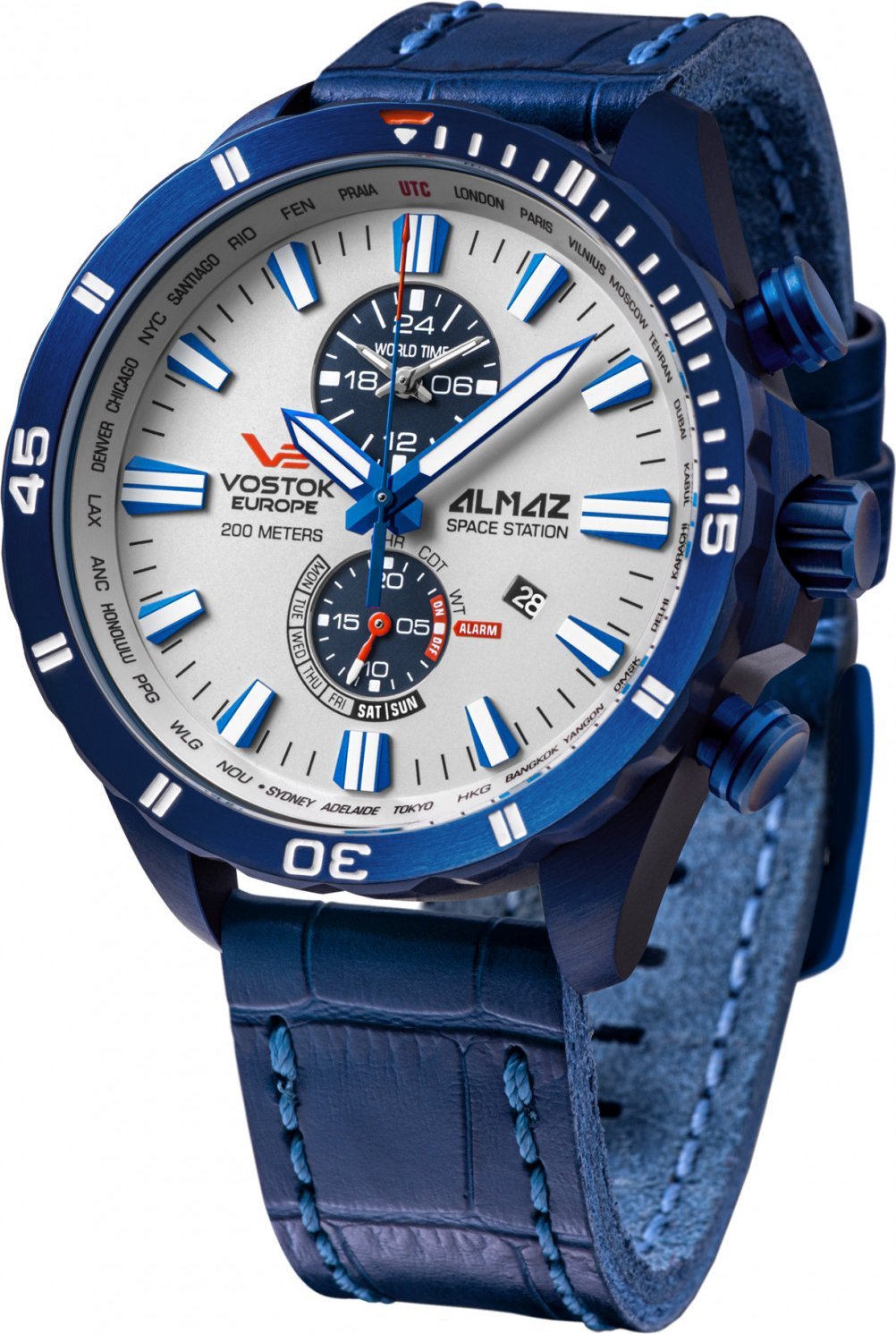 Zegarek Vostok Europe Zegarek męski Vostok Europe YM8J-320D657 niebieski