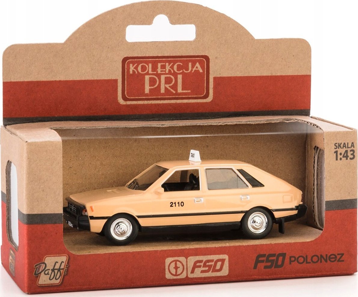 Daffi Pojazd PRL FSO Polonez Taxi Beżowy