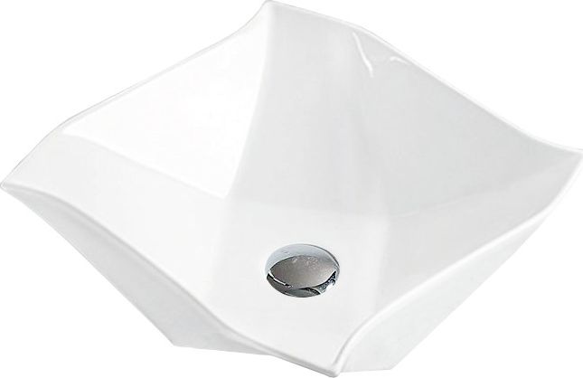 Umywalka Mexen Mexen Elvira umywalka nablatowa 42 x 42 cm biała - 21894200