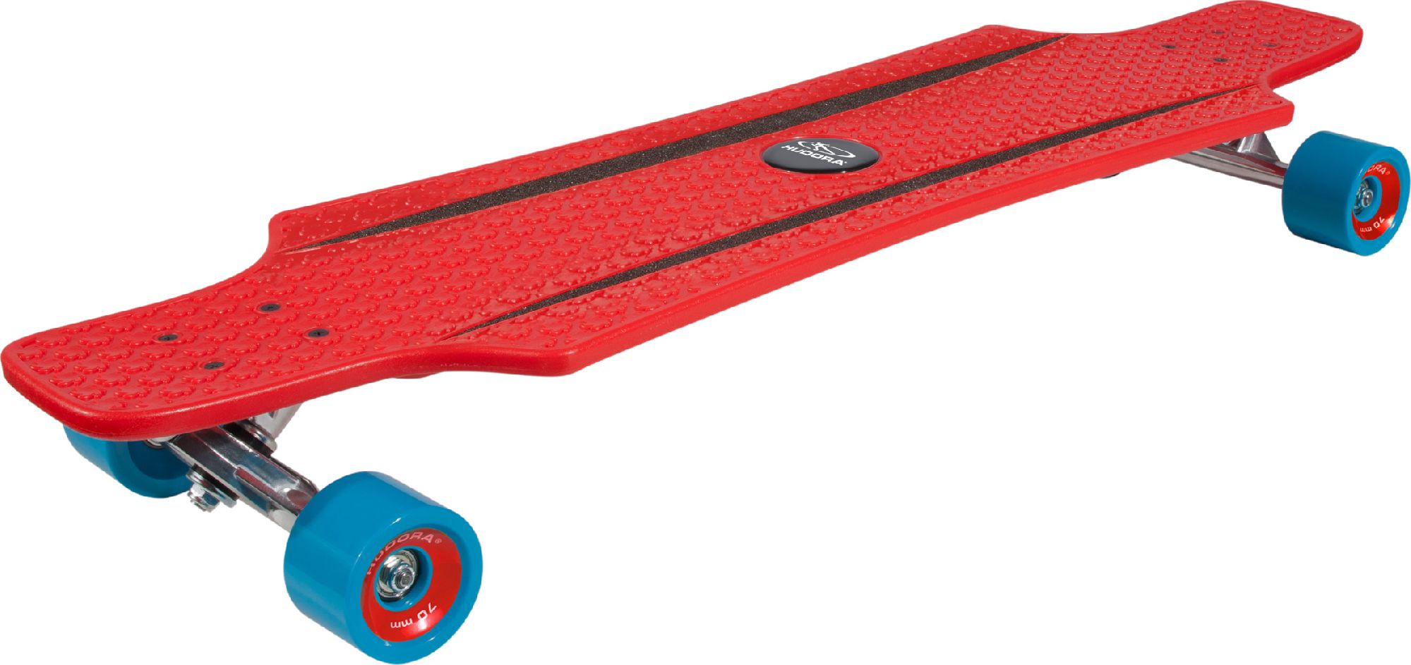 Deskorolka Hudora Longboard CruiseStar czerwona (12813)