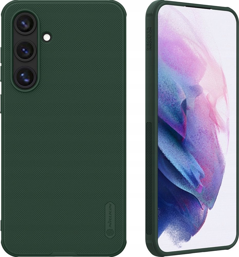 Etui Nillkin Super Frosted Shield Pro Samsung Galaxy S24 FE Dark Green / Ciemno Zielony