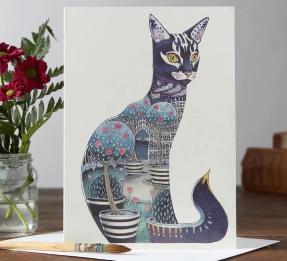 DM Collection Karnet A061 B6 + koperta Niebieski kot