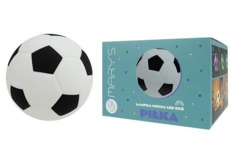 Lampka nocna LED piłka
