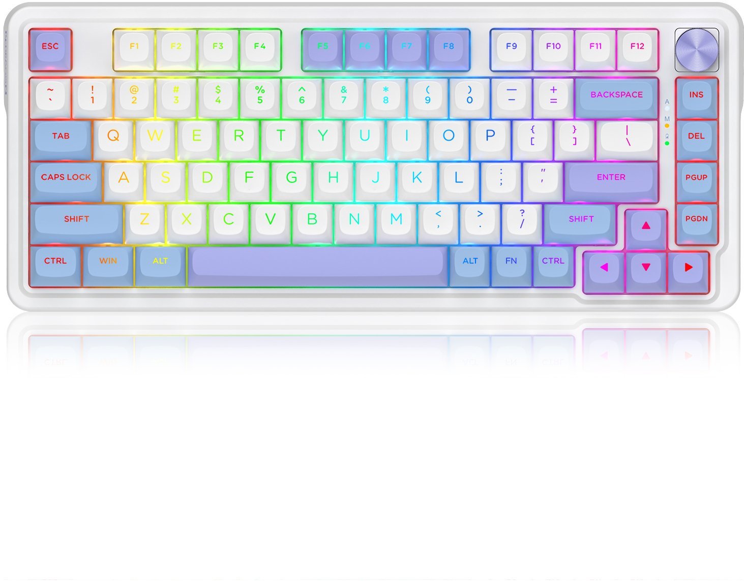 Klawiatura Redragon UCAL MAX Manbo Linear Switch (K673WBP-RGB-MAX)