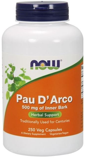 NOW Pau'd Arco 500mg 250 vcaps