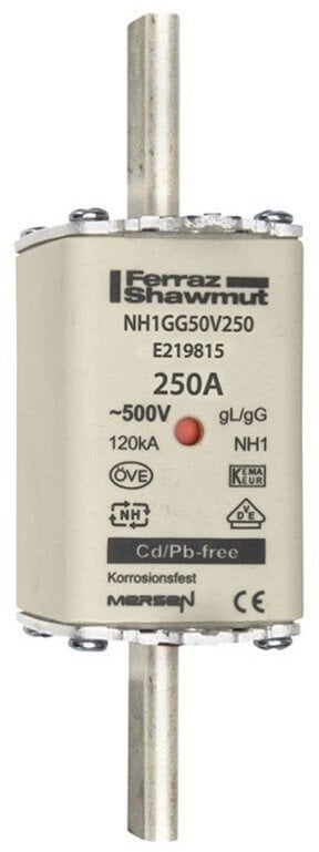 Wkładka bezpiecznikowa NH 1 250A 500VAC gG E219815