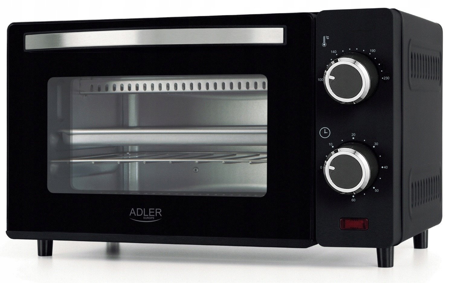 Piekarnik elektryczny 9L | Regulacja temperatury | Minutnik |