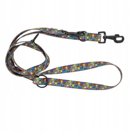 Smycz regulowana taśma dla psa Dream Party, 20mm/220cm