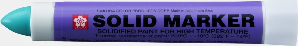 Sakura Marker Solid zielony do wysokich temperatur, Sakura
