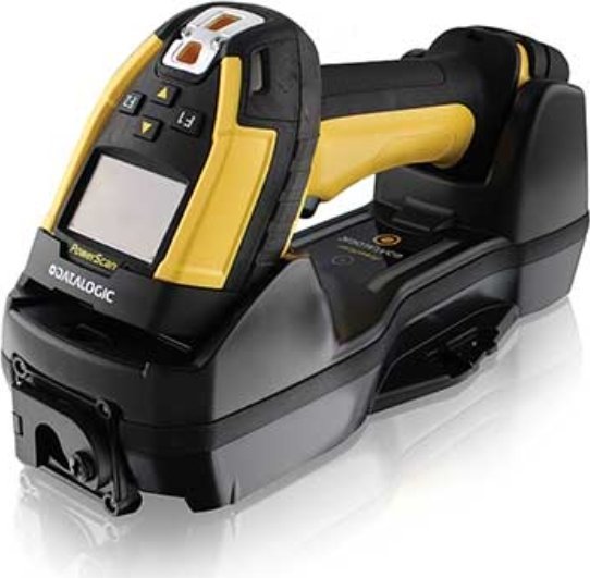 Czytnik kodów kreskowych Datalogic PM9600-DHP433RBK10 czytnik kodów kreskowych Ręczny czytnik kodów kreskowych 1D/2D Laser Czarny, Żółty