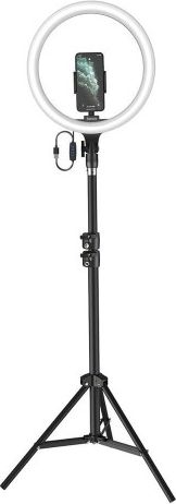 Lampa pierścieniowa Mozos Lampa pierścieniowa LED z uchwytem na telefon - MLM-30RING