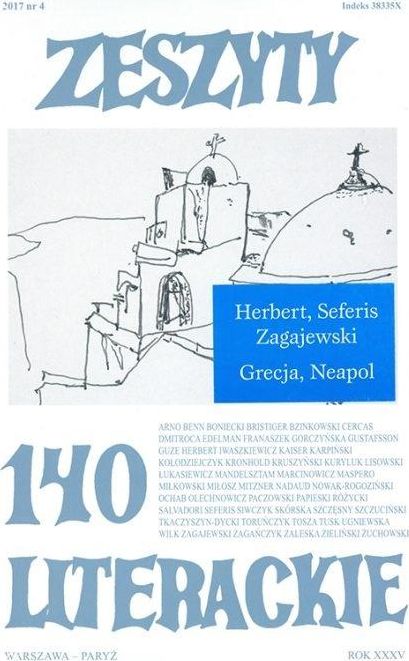 Zeszyty literackie 140 3/2017