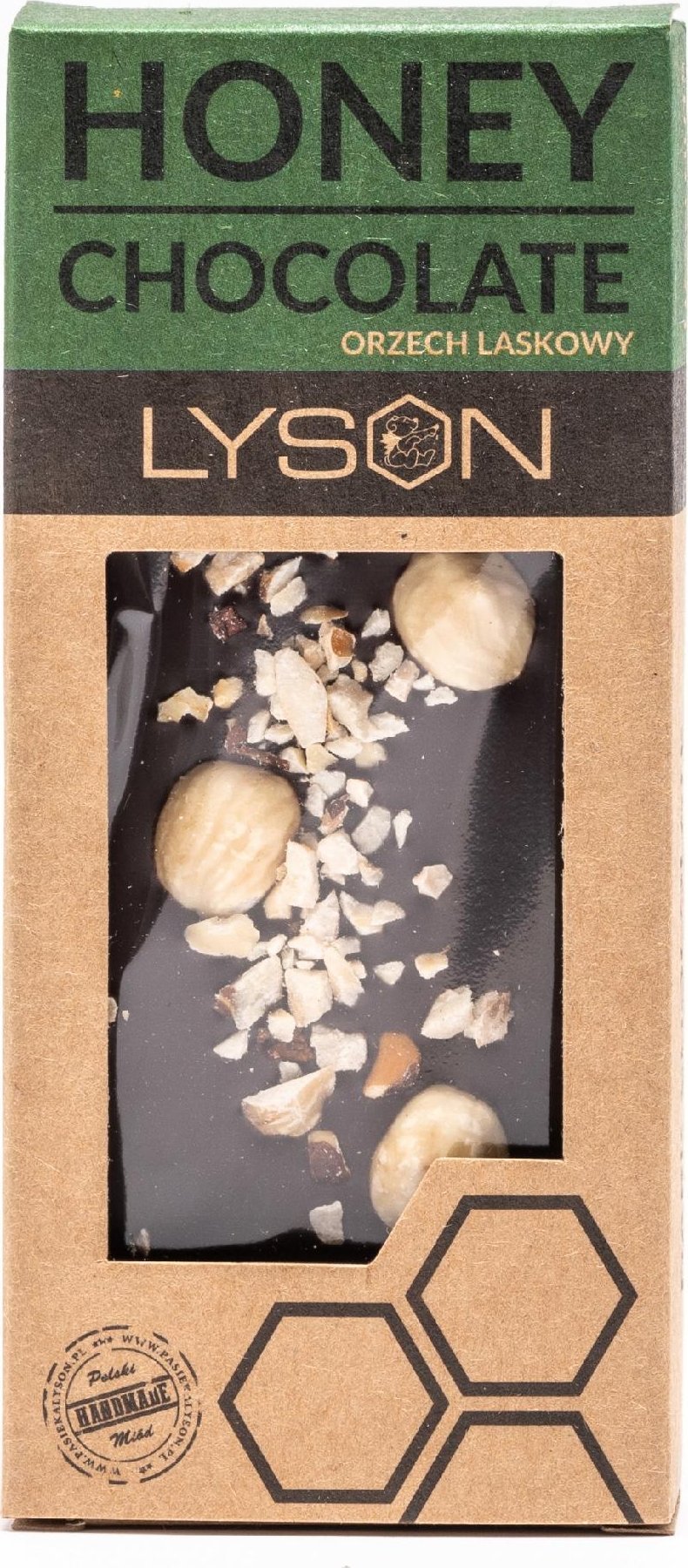 Łysoń Czekolada z miodem orzech laskowy (CU1141) - CU1141