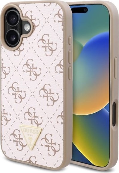 Guess Guess GUHCP16MPG4GPH iPhone 16 Plus 6.7" biały/white hardcase New 4G Triangle