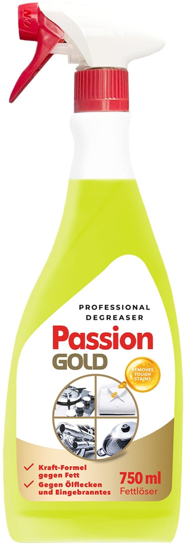 PASSION GOLD Płyn odtłuszczający w sprayu Professional 750 ml