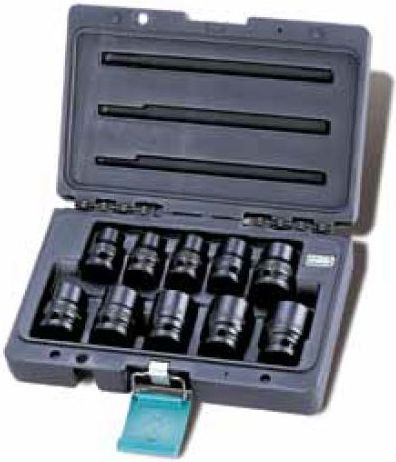 Honiton Zestaw nasadek udarowych 6-kątnych 1/2" 11-24mm 10szt. (H4001)