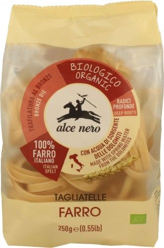 Alce Nero MAKARON (ORKISZOWY) GNIAZDA TAGLIATELLE BIO 250 g - ALCE NERO