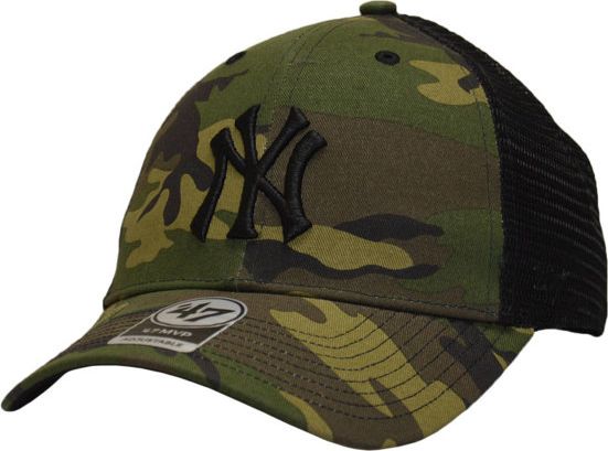 47 Brand 47 Brand New York Yankees MLB Branson Cap B-CBRAN17GWP-CMJ Zielone