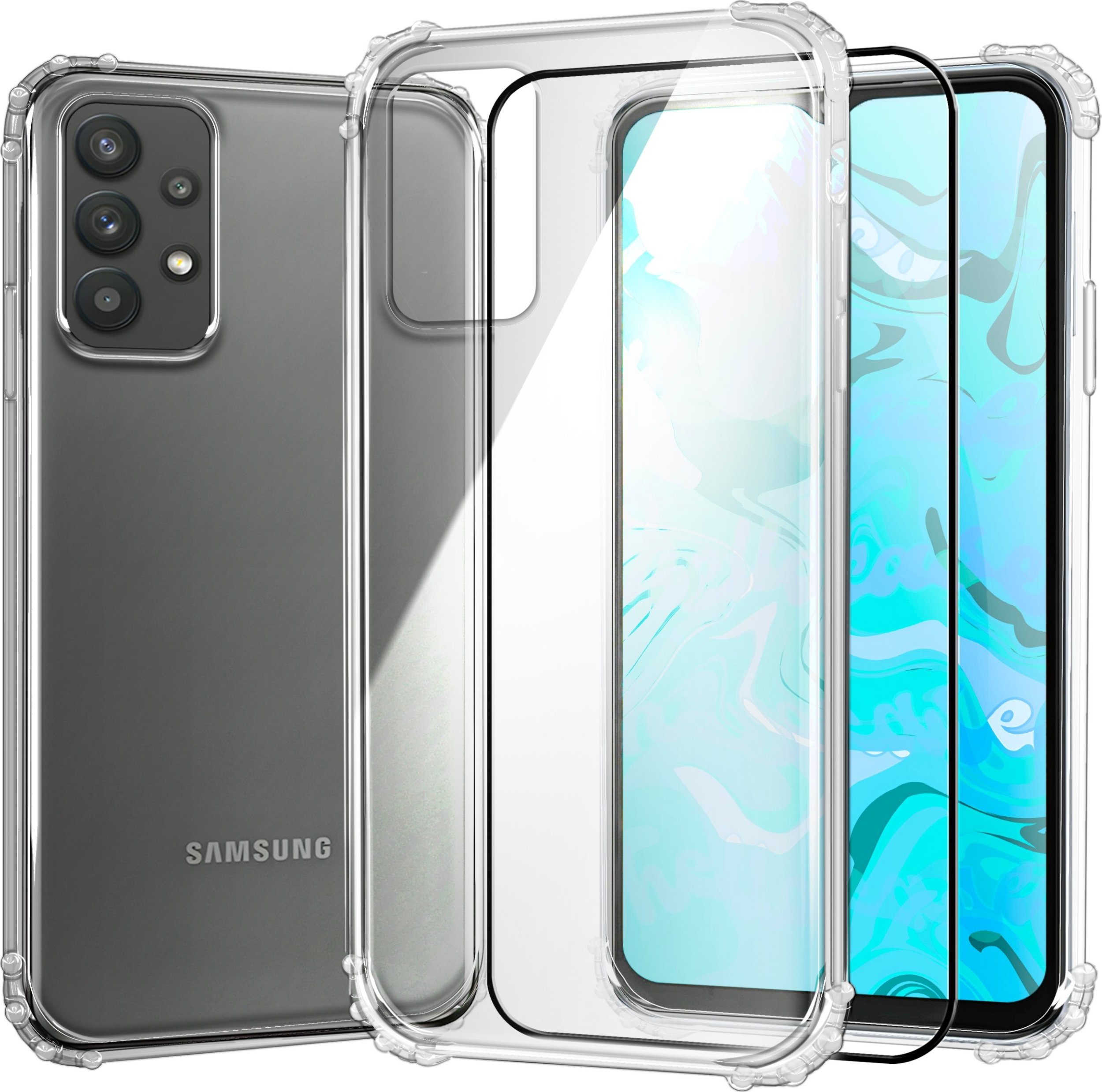 Hello Case ETUI PANCERNE DO SAMSUNG GALAXY A32 5G | CASE SILIKON GUMOWE SLIM SZKŁO