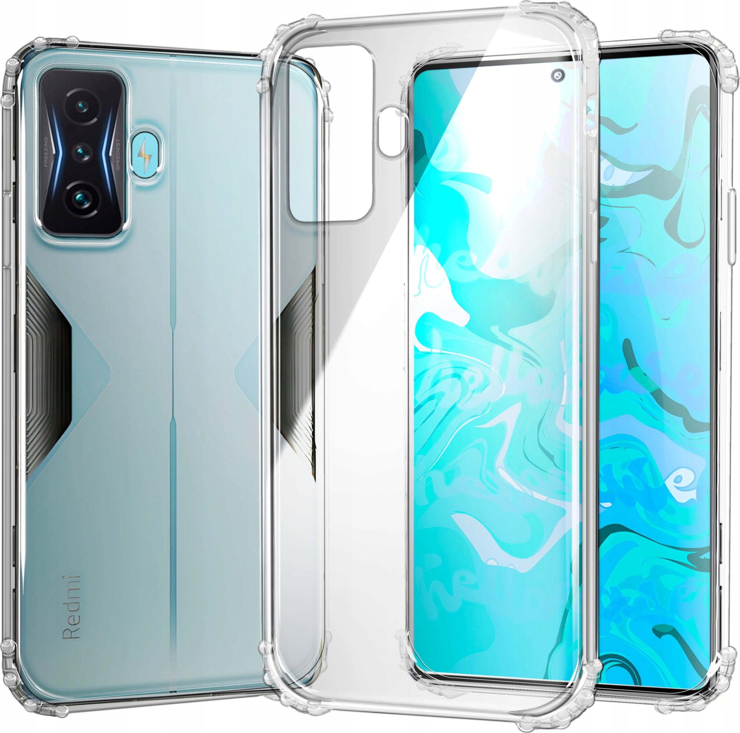 Hello Case ETUI PANCERNE DO XIAOMI REDMI K50 GAMING | CASE SILIKON GUMOWE SLIM