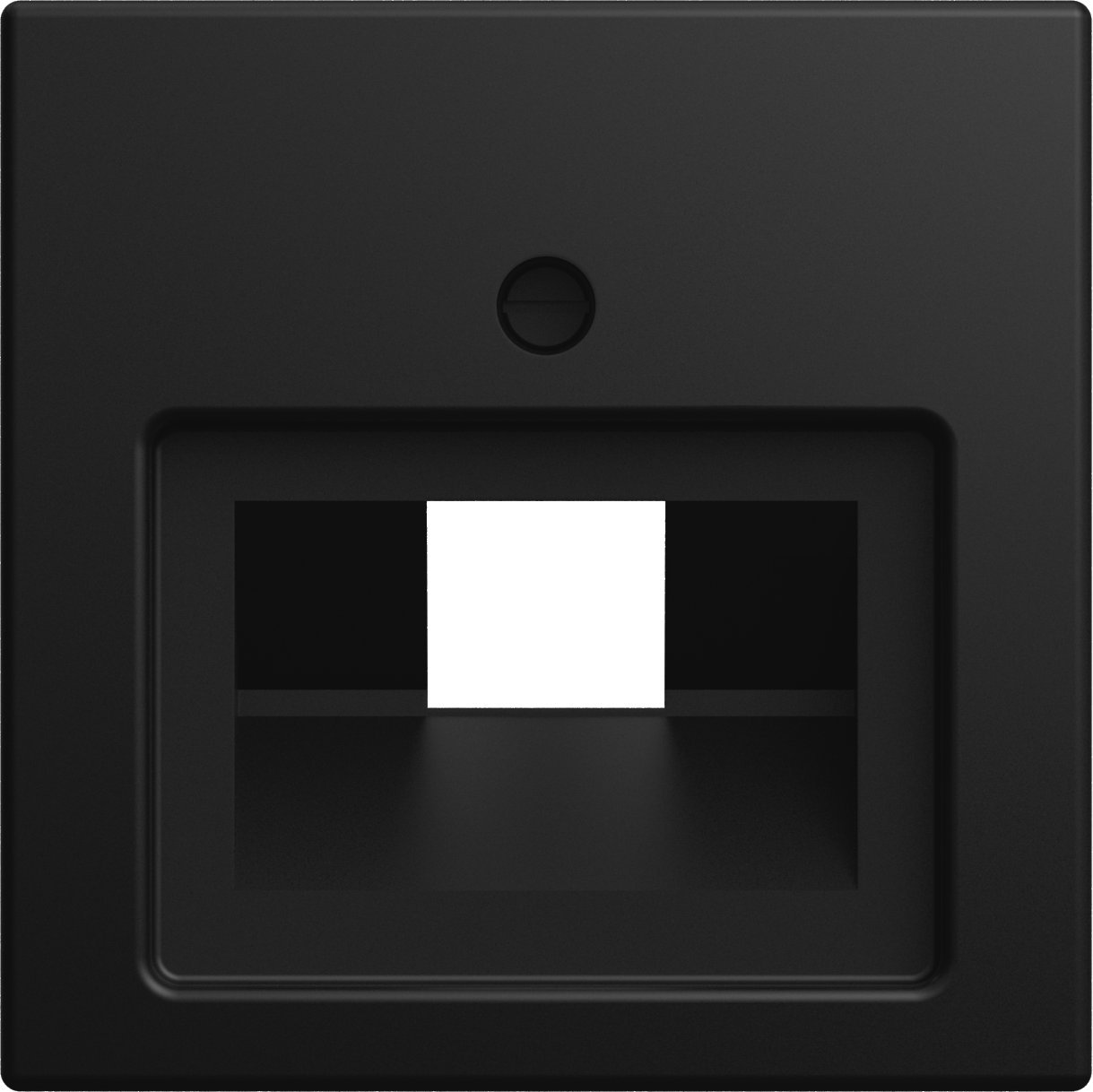Busch-Jaeger 2CKA001753A0217 ramka do gniazd i wyłączników Czarny