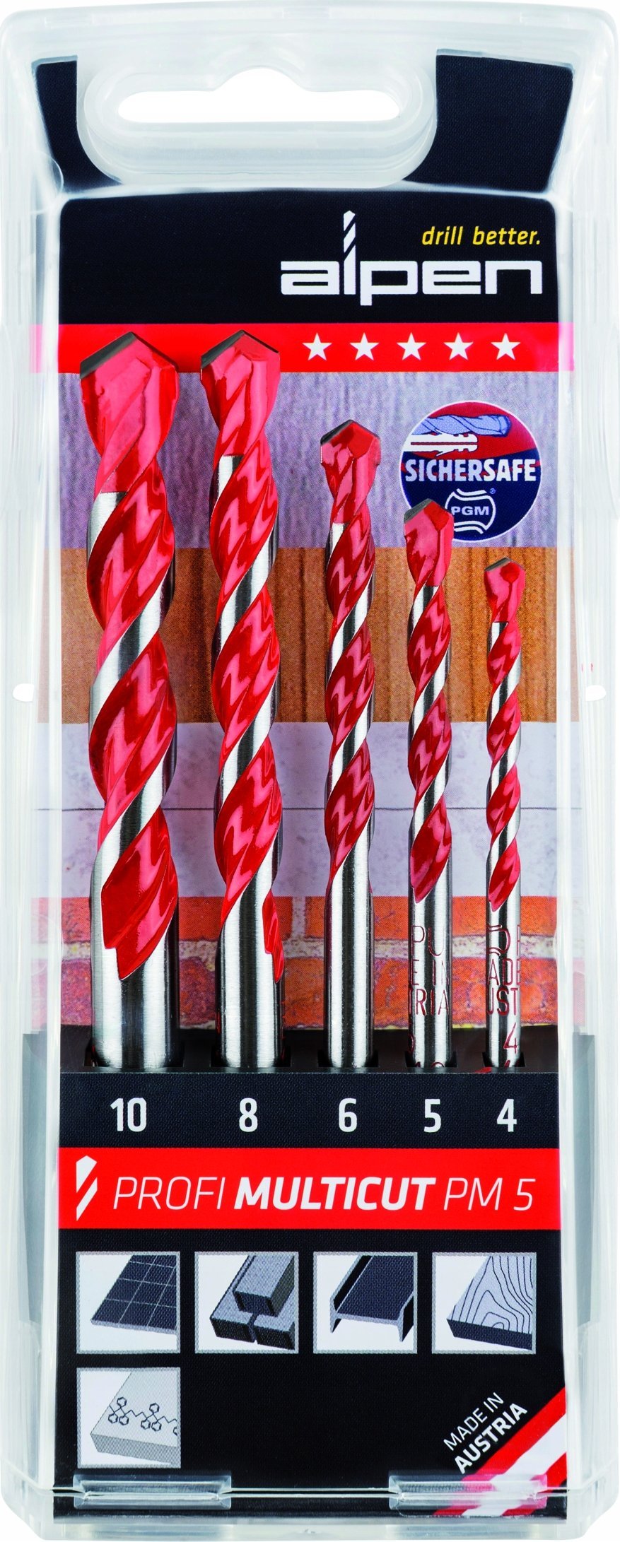 Wiertło Alpen Alpen Cassette Profi Multicut PM5
