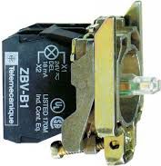 Schneider Electric Zestaw świetlny biały z korpusem/kołnierzem mocującym (ZB4BW0B11)