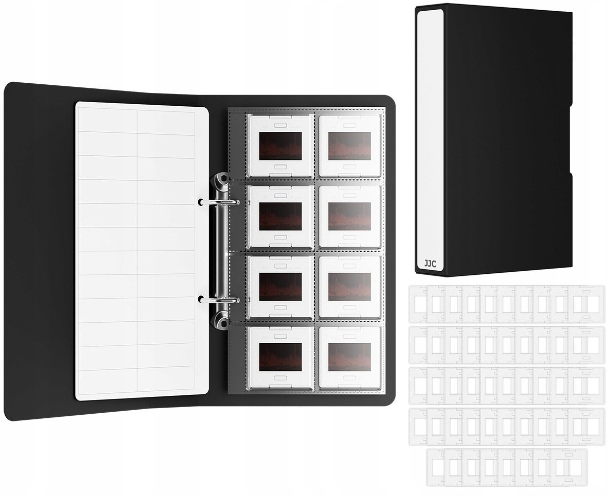 Segregator Album Archiwizacyjny Archiwum Slajdów 35mm + 48x Ramka Ramki / Smh-12