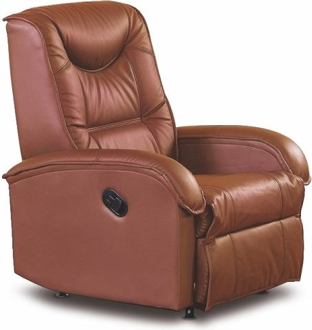 Halmar Fotel JEFF brązowy