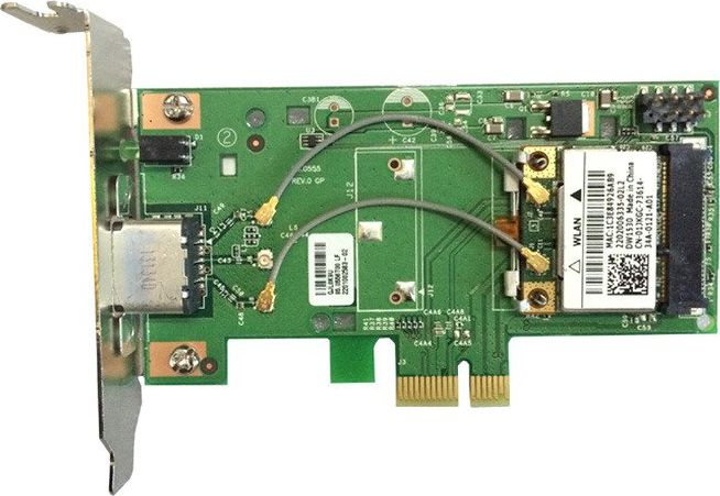 Dell Karta Sieciowa WLAN Dell DW1520 DW1530 DW1540 Adapter PCIe 08VP82 WiFi Low Profile