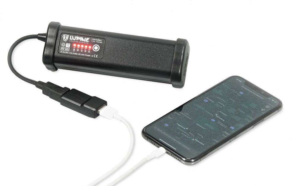 Przejścówka-ładowarka LUPINE USB ONE, USB-C (NEW)