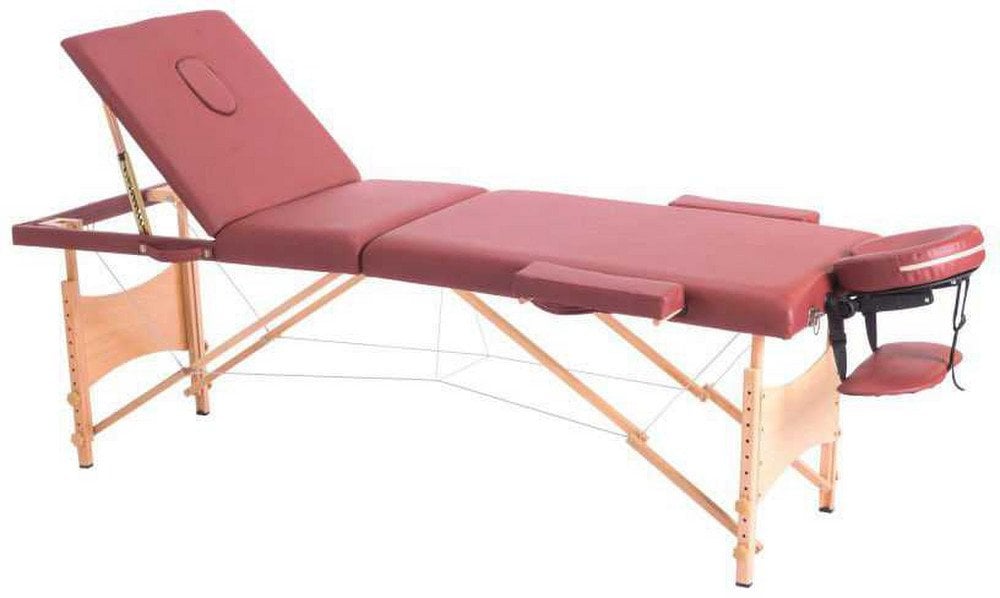 Jata 3 dalių, Wecco, masažo stalas raudonas XL
