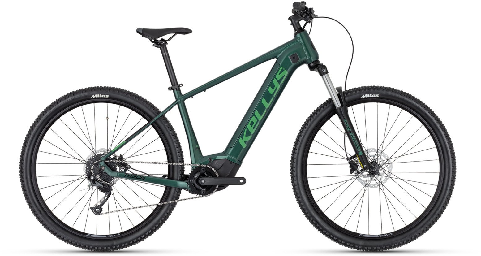 Kellys TYGON R10 P 29" 725Wh 90Nm Wybierz rozmiar ramy: M, Wybierz kolor: Forest Green