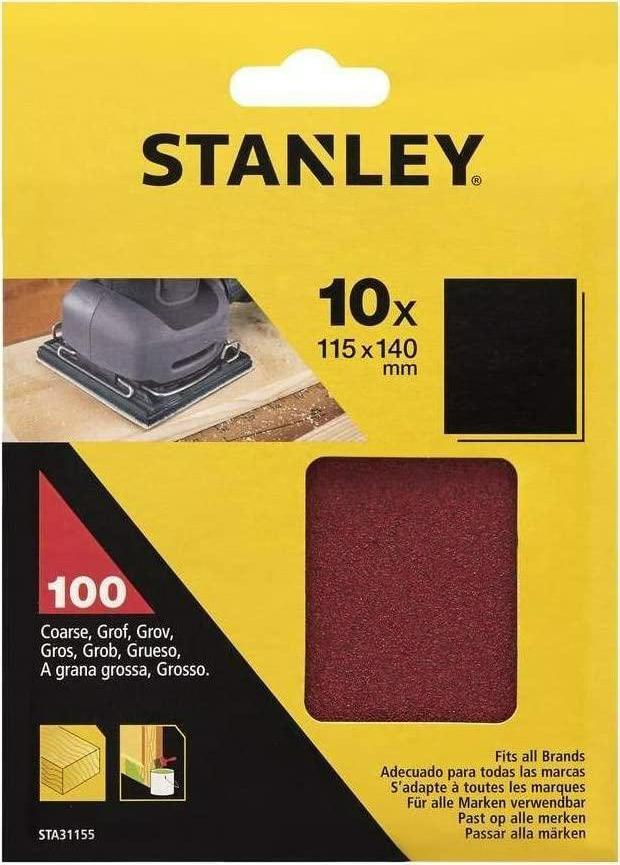 Stanley Papier ścier.osc.115x140 100gr.10szt