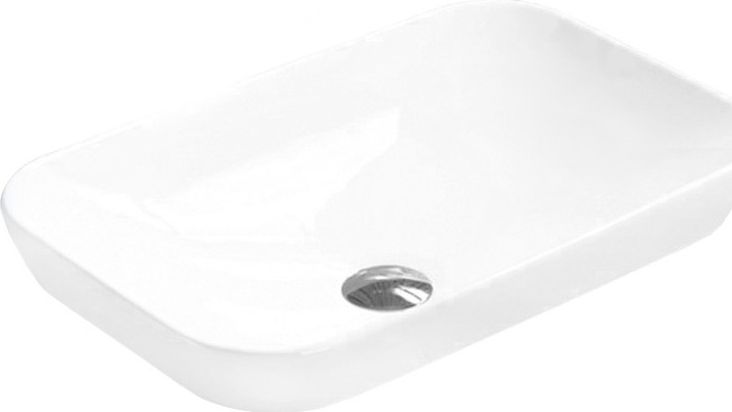 Umywalka Mexen Mexen Nina umywalka nablatowa 51 x 34 cm biała - 21665100