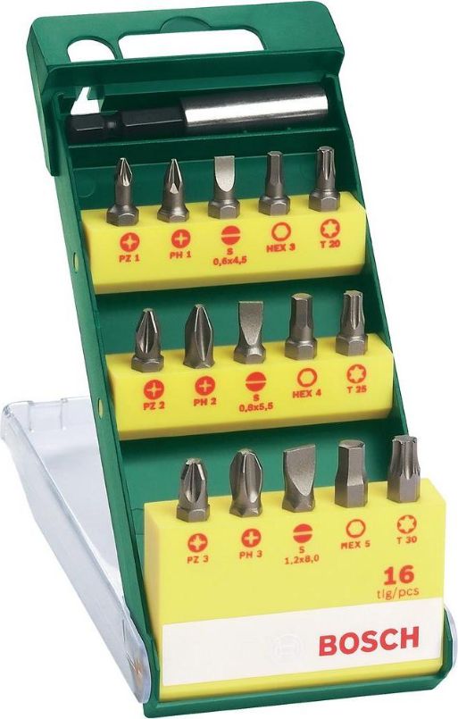 Bosch Zestaw bitów 15szt. (2607019453)