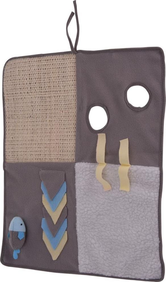 Cats Collection Mata DLA KOTA do zabawy, drapania, drapak z myszką, legowisko 50x40 cm